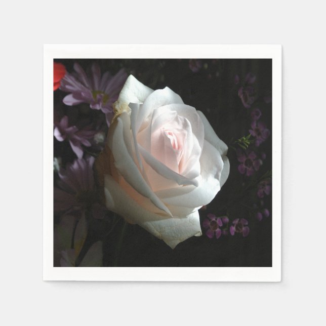 The White Rose - Napkins (Front)