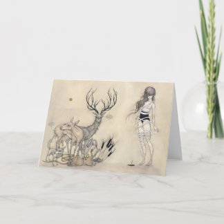 The White Snake - Greeting Card