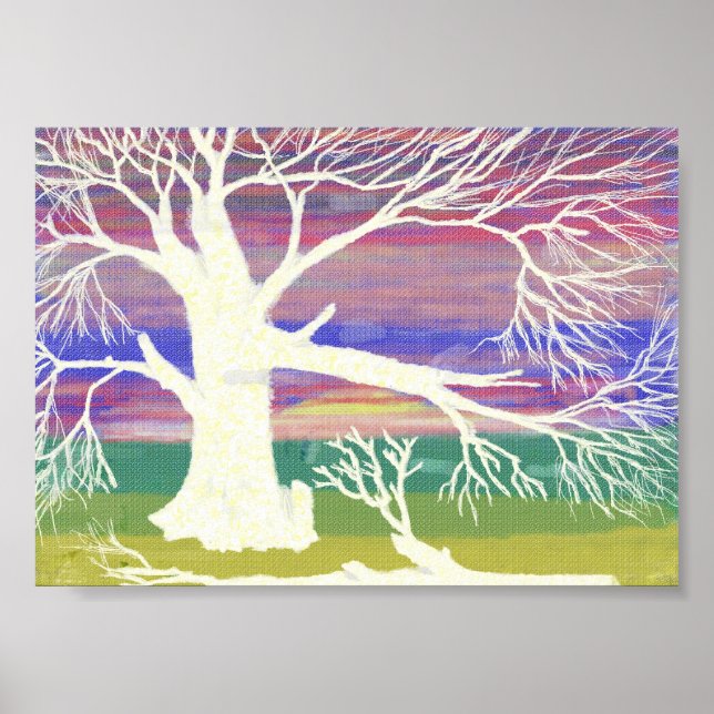 the white tree poster (Front)