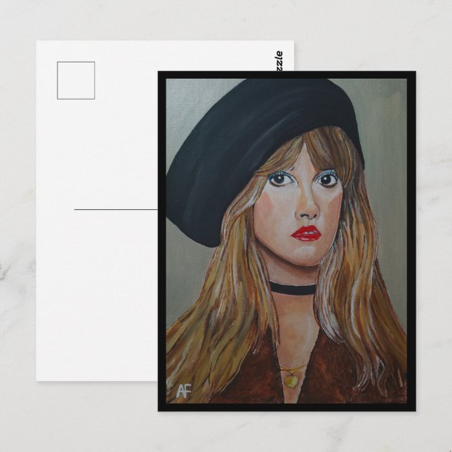 The White Witch Painting by Alfred Fox Collectible Postcard (Front/Back)