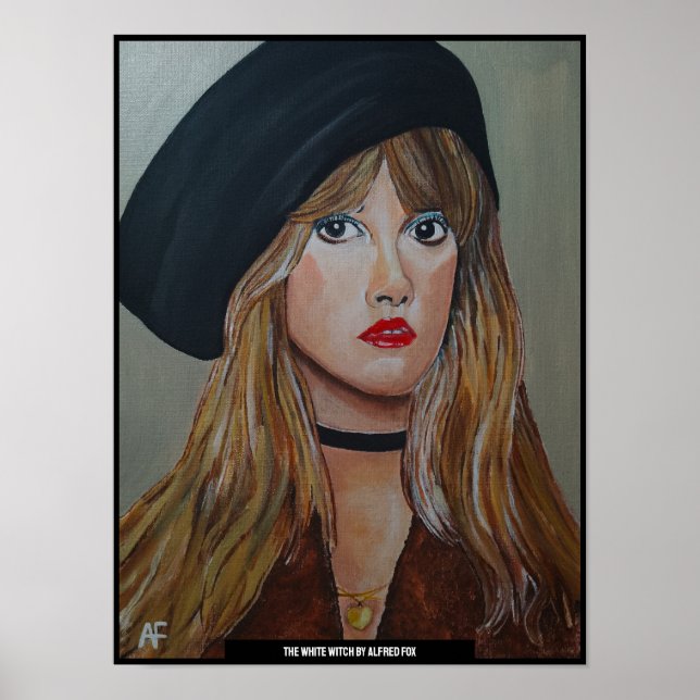 The White Witch Painting by Alfred Fox Poster (Front)