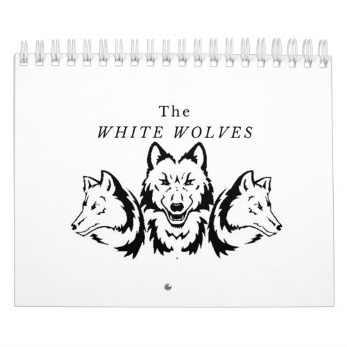 The White Wolves Calendar