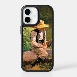 The Whittling Boy by Winslow Homer iPhone 17 Case