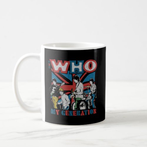 The Who Official My Generation Vintage Long Sleeve Coffee Mug