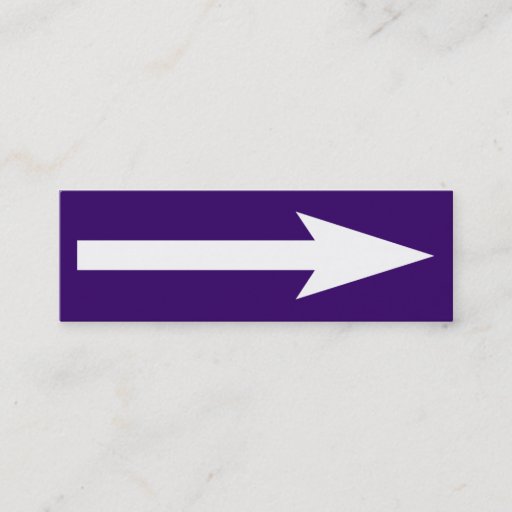 Customizable The Whole Point - Dark Violet and White Business Card