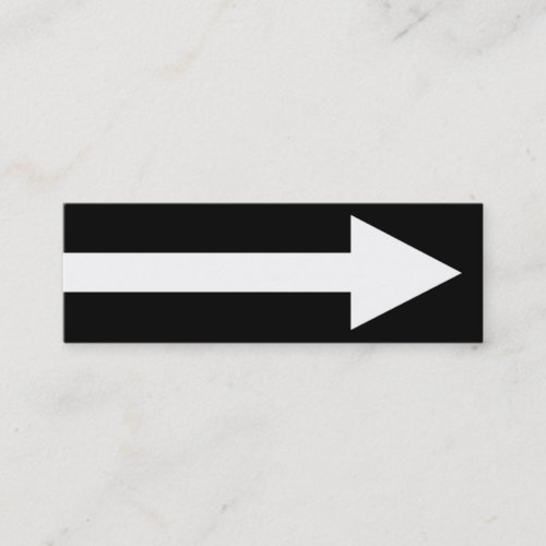 The Whole Point II - Black and White Business Card Template