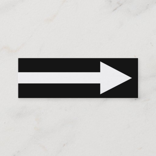 Customizable The Whole Point II - Black and White Business Card Template