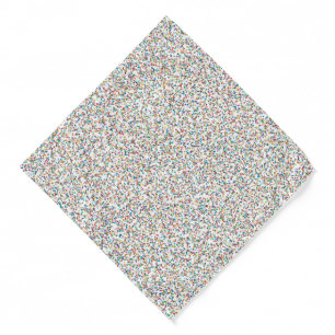 The Whole Rainbow Colorful Speckled Dots Bandana