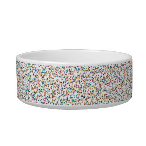 The Whole Rainbow Colorful Speckled Dots Bowl