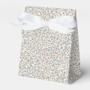 The Whole Rainbow Colorful Speckled Dots Favor Boxes