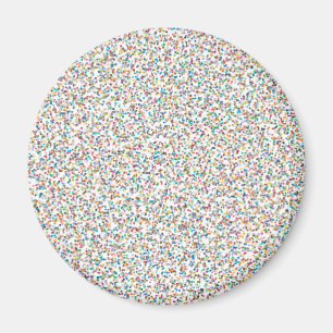 The Whole Rainbow Colorful Speckled Dots Magnet