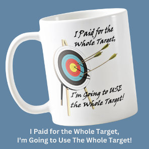 The Whole Target - Archery Coffee Mug
