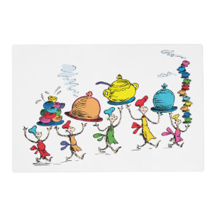 The Whos Carrying the Christmas Feast Placemat