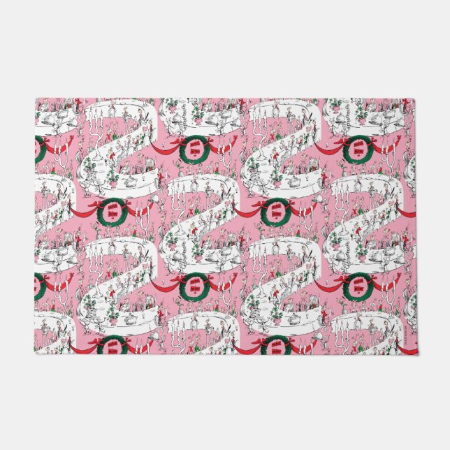 The Whos' Merry Christmas Feast Doormat (Front)