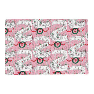 The Whos' Merry Christmas Feast Placemat