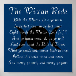 The Wiccan Rede (short version) Poster