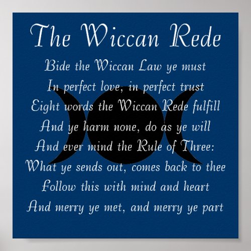 The Wiccan Rede short version Poster