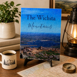 The Wichita Mountains Oklahoma Landscape Jigsaw Puzzle