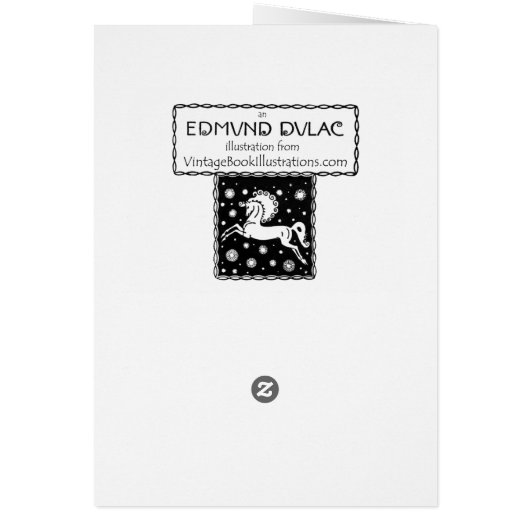 The Wicked Hobgoblin by Edmund Dulac (Back)