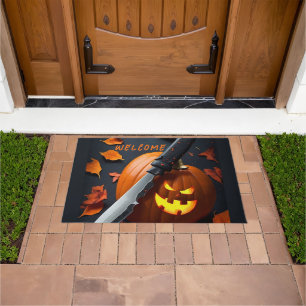 The Wicked Pumpking Welcome Mat