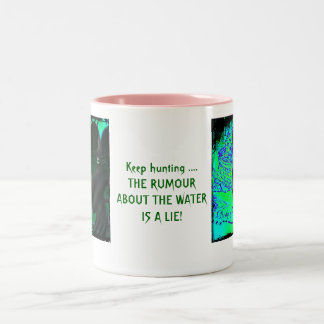 The wicked rumor Two-Tone coffee mug