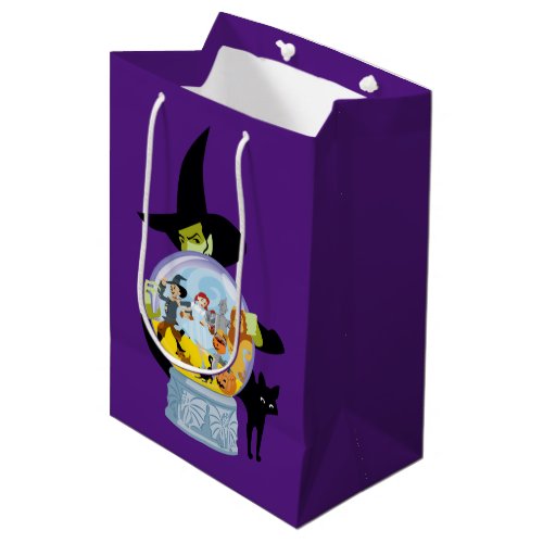 The Wicked Witch Crystal Ball Halloween Medium Gift Bag