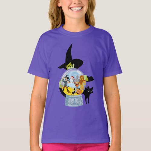 The Wicked Witch Crystal Ball Halloween T_Shirt