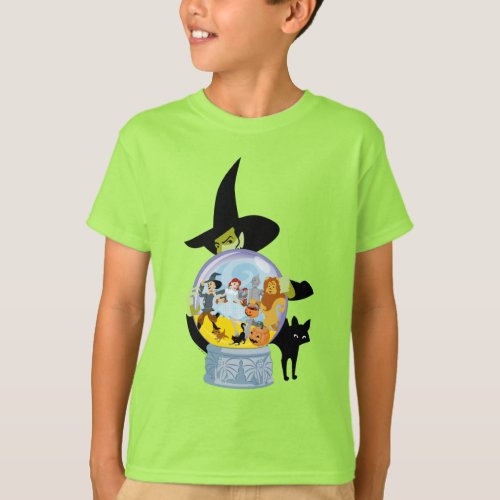 The Wicked Witch Crystal Ball Halloween T_Shirt