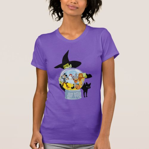 The Wicked Witch Crystal Ball Halloween T_Shirt