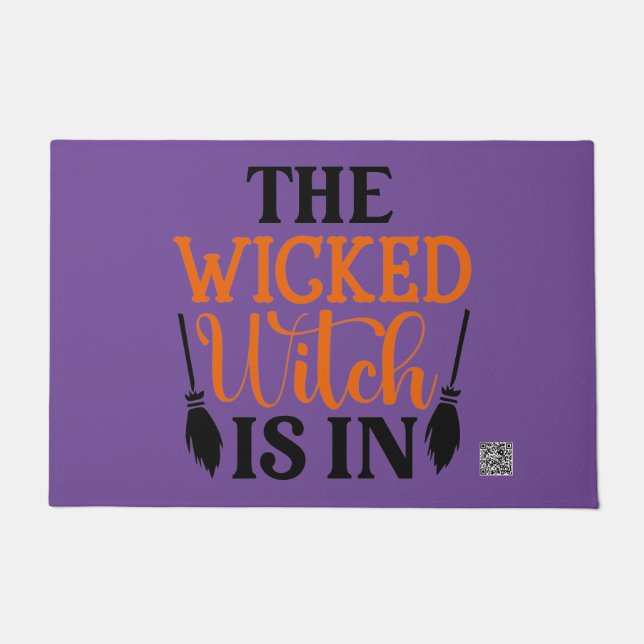 The Wicked Witch Is In Doormat (Front)