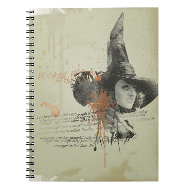 The Wicked Witch of the West 5 Notebook (Front)