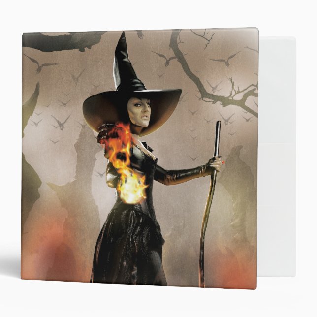 The Wicked Witch of the West 6 Binder (Front/Inside)
