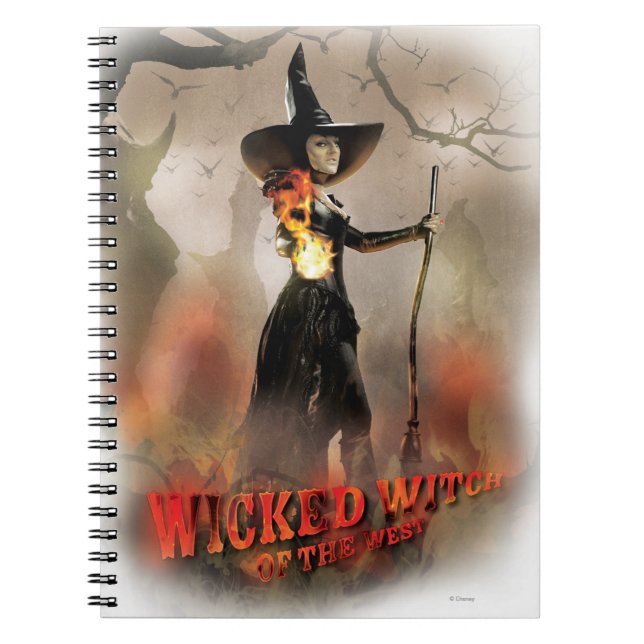 The Wicked Witch of the West 6 Notebook (Front)