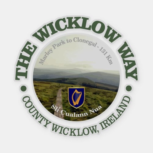 The Wicklow Way Sticker