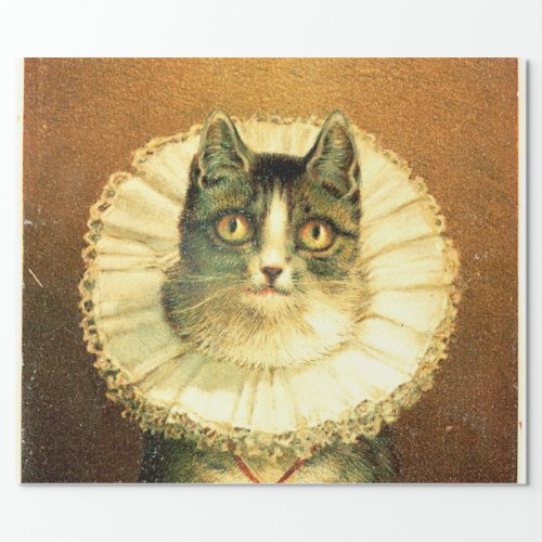 The Widow by Frederick Dielman typical Kitch art Wrapping Paper