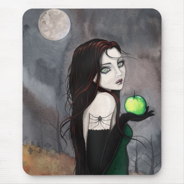 The Widow Gothic Fantasy Mousepad (Front)