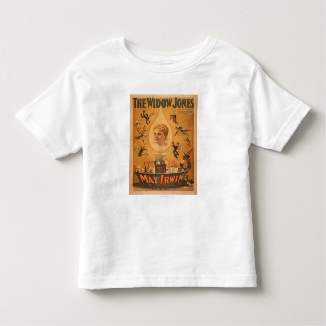 "The Widow Jones" attracting Men Like Flies Toddler T-shirt (Front)
