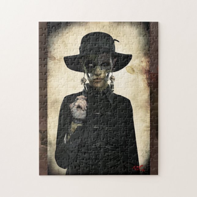 The Widow of Time – Gothic Puzzle (Vertical)