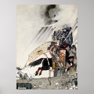 The Widow's Son: The Lad riding the Black Horse Poster