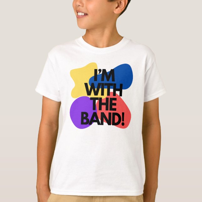 The Wiggles - I'm with the Band! T-Shirt (Front)