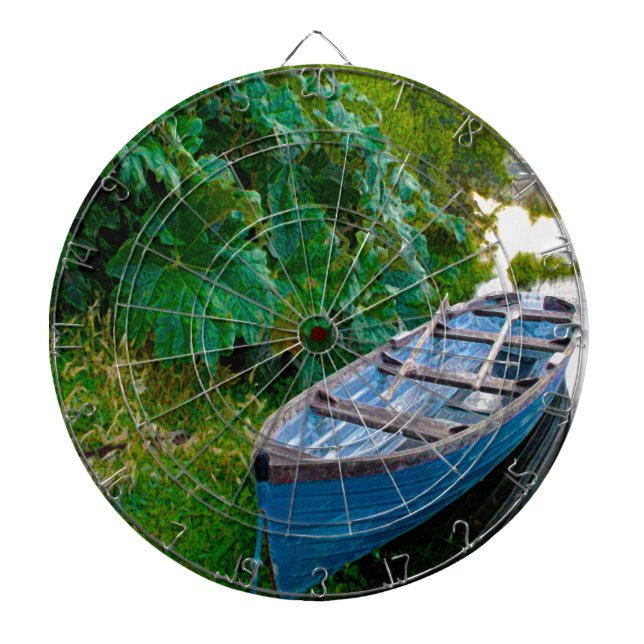 The Wild Atlantic Way-Ireland Dartboard With Darts (Front)