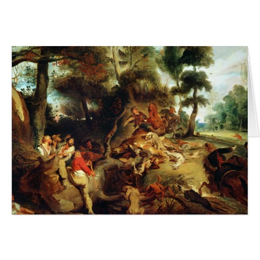 The Wild Boar Hunt Cards (Front Horizontal)