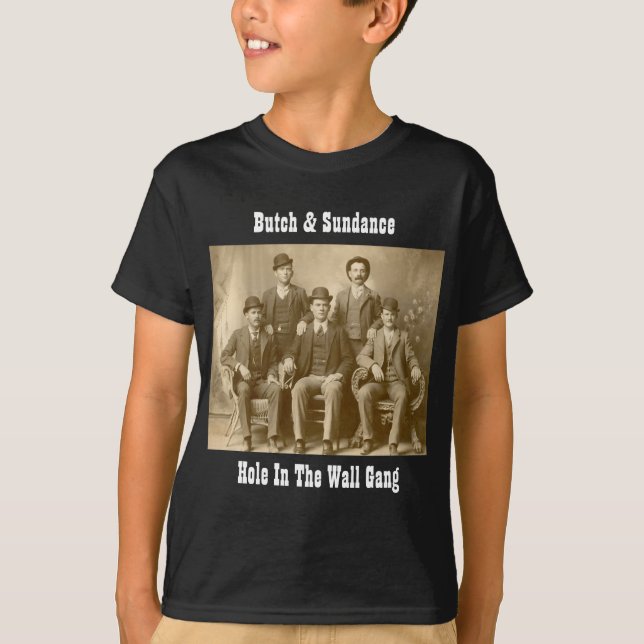 The Wild Bunch - Butch Cassidy & Sundance Kid T-Shirt (Front)