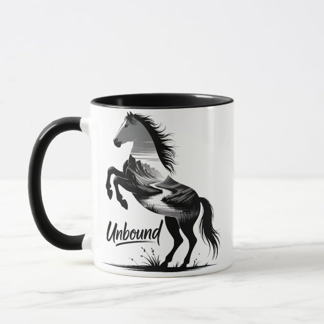 The Wild Horse  Mug (Left)