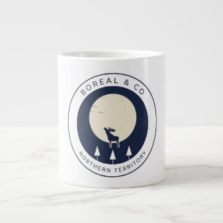 The Wild North Reindeer Mountain Badge | BOREAL Giant Coffee Mug