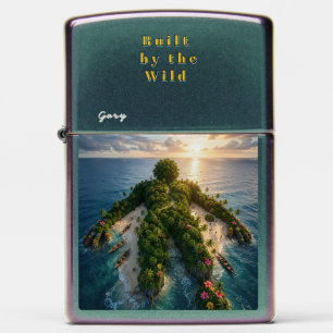 The Wild- Personalized (w/ Name or Initial) Zippo Lighter