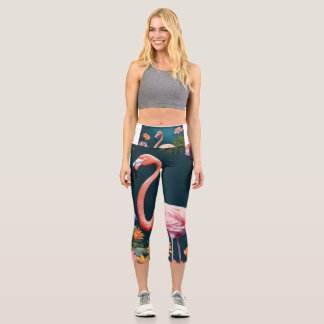 The Wild Side Collection Capri Leggings