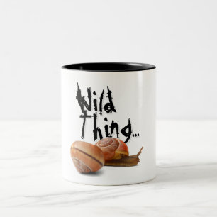 The wild side of a snail Two-Tone coffee mug