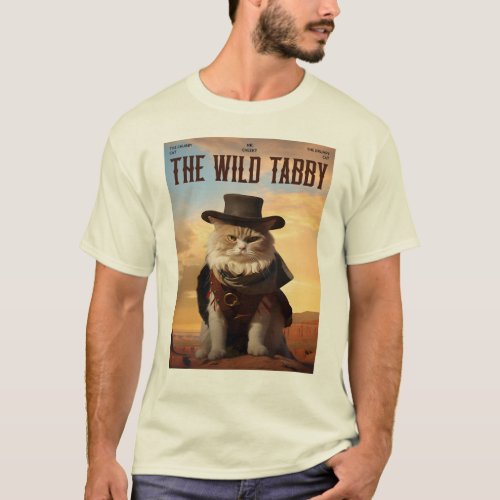 The Wild Tabby Movie Parody T_Shirt