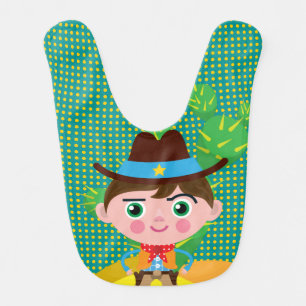 The Wild West Cowboy Bib